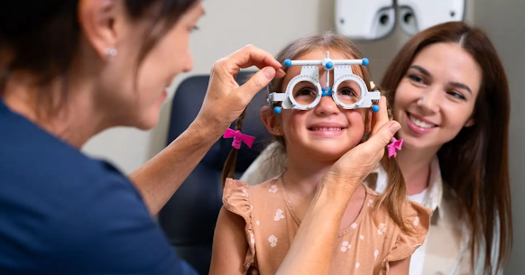 When should kids get eye exams?